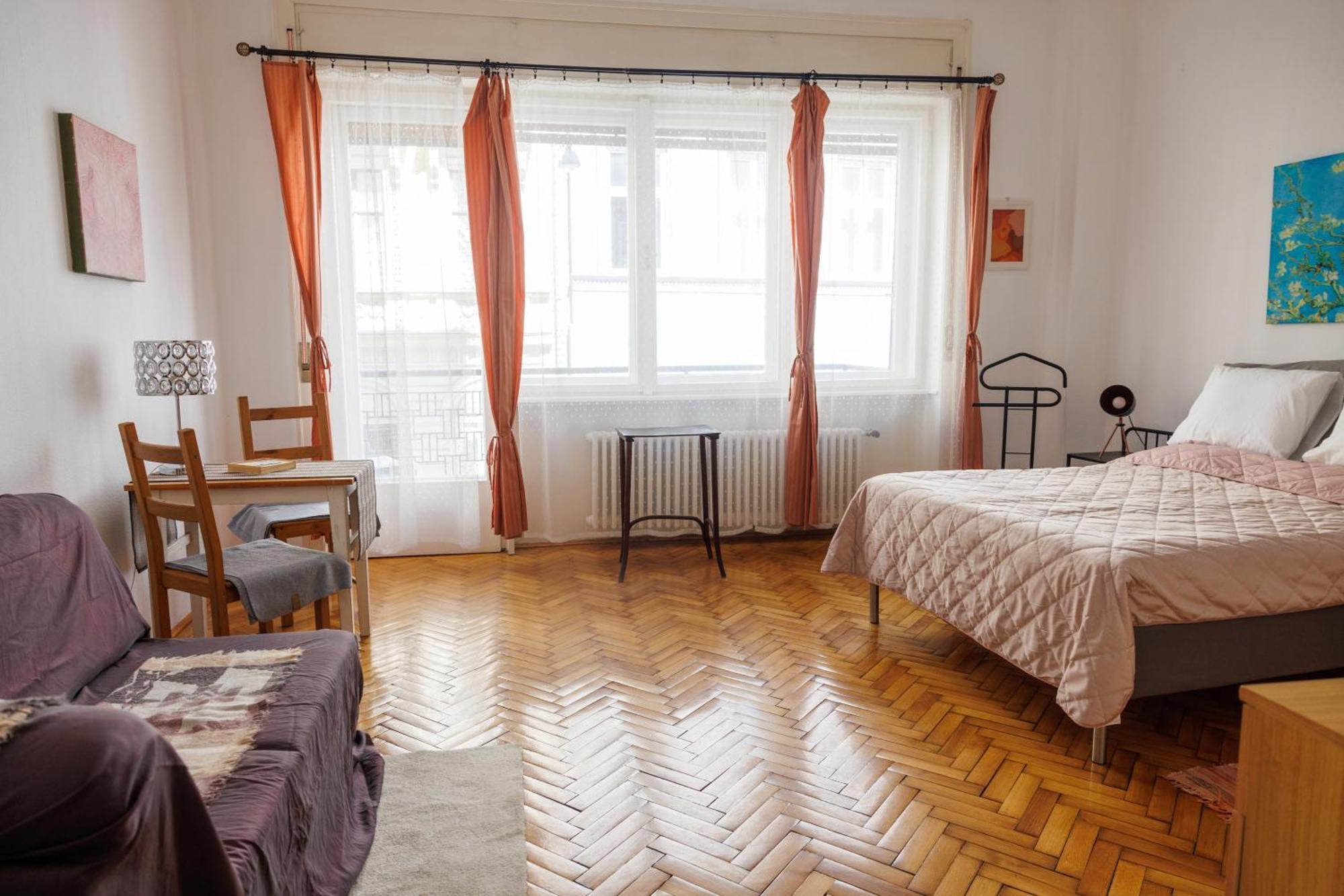 Studio With Terrace In Heart Of The City Budapeszt Zewnętrze zdjęcie